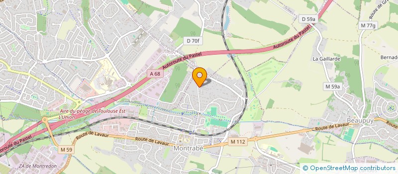 localisation de l'entreprise MONSIEUR VALENTIN LENFANT  MONTRABE