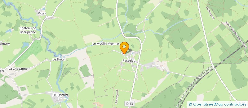 localisation de l'entreprise MONSIEUR VALENTIN LEPETIT à DOMEYROT