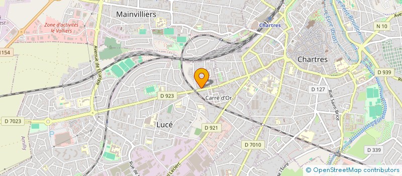 localisation de l'entreprise MONSIEUR VALENTIN LEPINGLE à LUCE