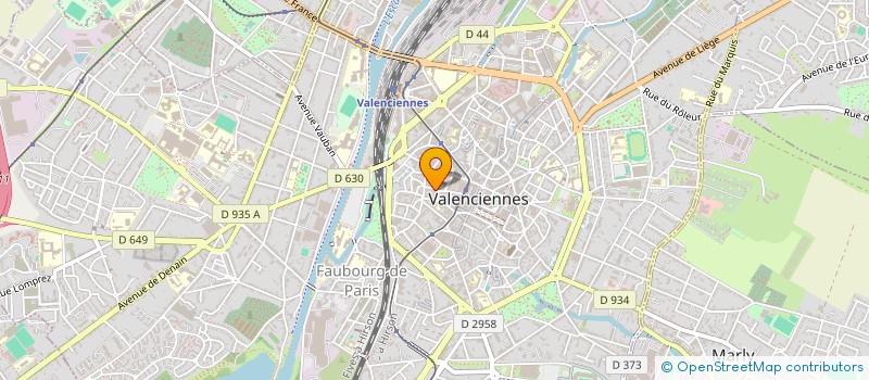 localisation de l'entreprise MONSIEUR VALENTIN LEQUEUX à VALENCIENNES