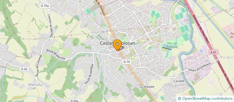 localisation de l'entreprise MONSIEUR VALENTIN LERIGOLEUR à CASTANET-TOLOSAN
