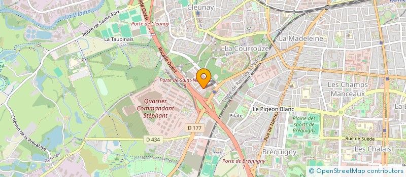 localisation de l'entreprise MONSIEUR VALENTIN LESOUEF  SAINT-JACQUES-DE-LA-LANDE