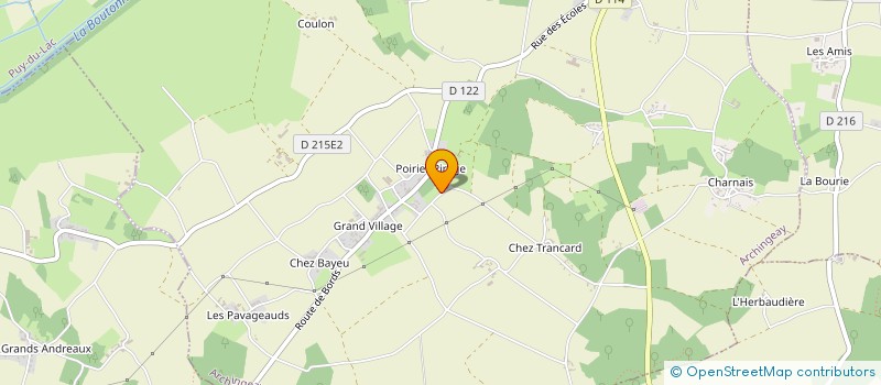 localisation de l'entreprise MONSIEUR VALENTIN LESPAGNOL  ARCHINGEAY