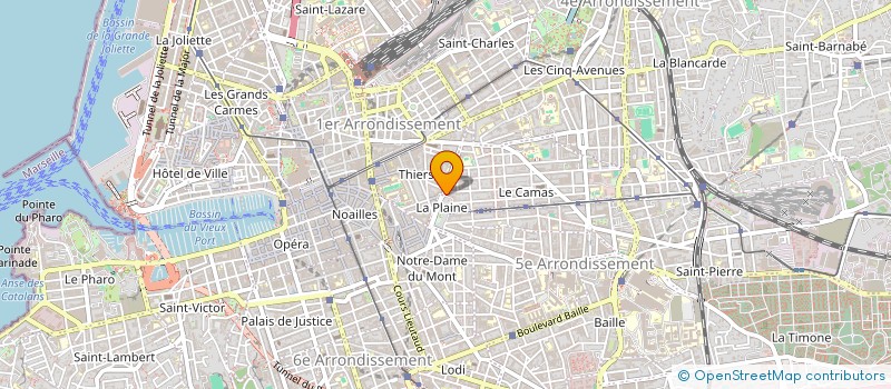 localisation de l'entreprise MONSIEUR VALENTIN LEVERRIER à MARSEILLE