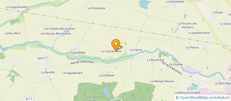 localisation de l'entreprise MONSIEUR VALENTIN LIARD à LES HERBIERS