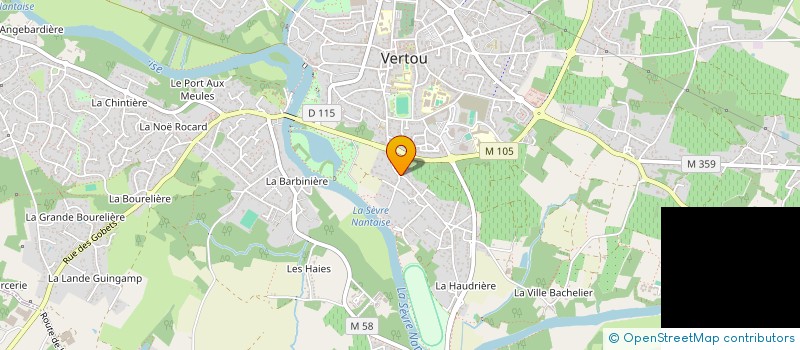 localisation de l'entreprise MONSIEUR VALENTIN LIMOUSIN à VERTOU