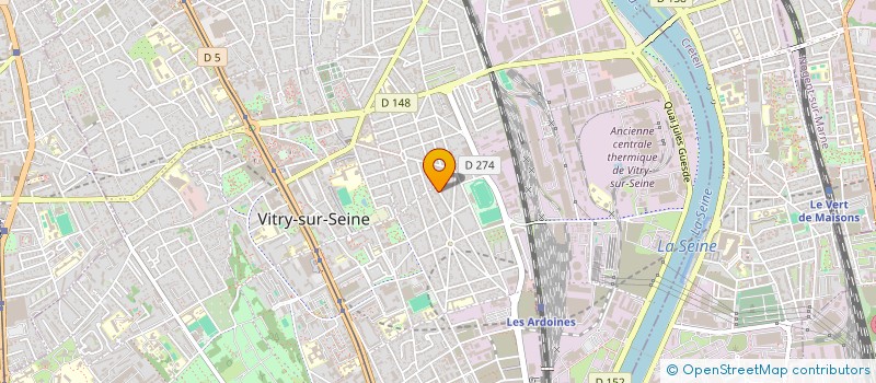 localisation de l'entreprise MONSIEUR VALENTIN LIU à VITRY-SUR-SEINE