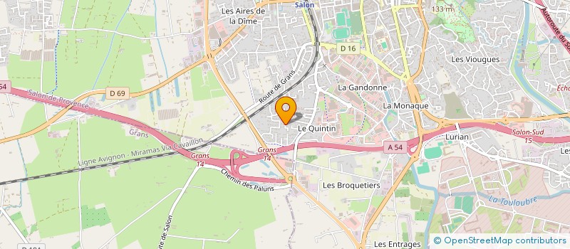 localisation de l'entreprise MONSIEUR VALENTIN LOBO--LENOBLE  SALON-DE-PROVENCE