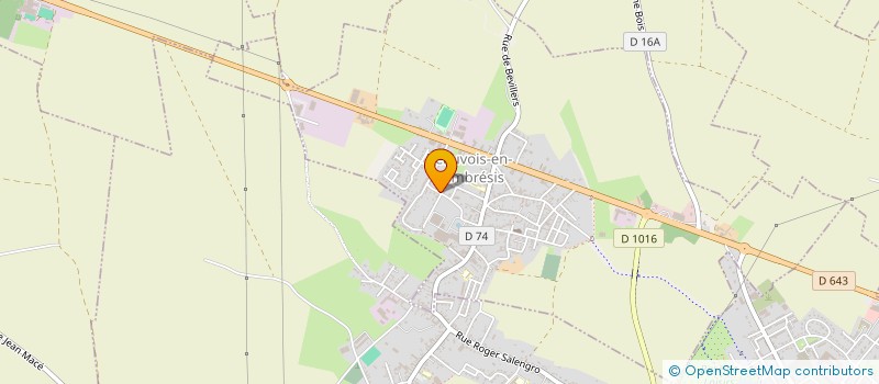 localisation de l'entreprise MONSIEUR VALENTIN LOIGNON  BEAUVOIS-EN-CAMBRESIS