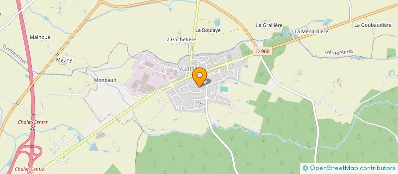 localisation de l'entreprise MONSIEUR VALENTIN LOISEAU  CHANTELOUP LES BOIS