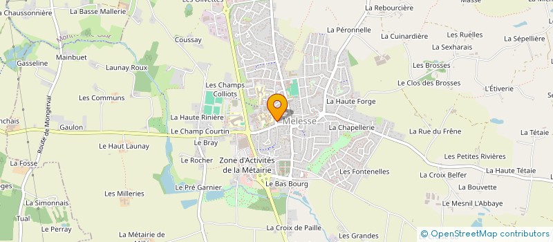 localisation de l'entreprise MONSIEUR VALENTIN LORAND  MELESSE