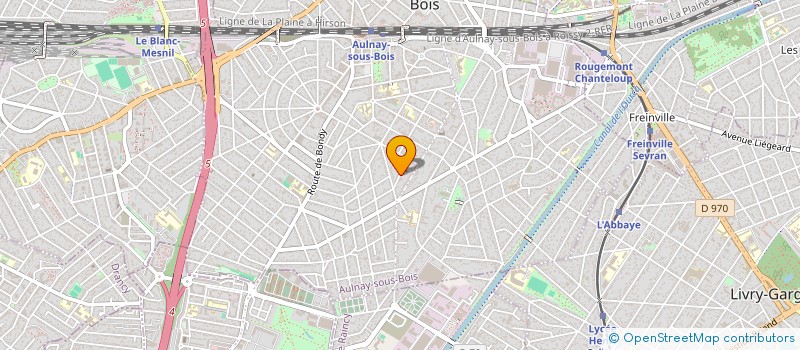 localisation de l'entreprise MONSIEUR VALENTIN MACE à AULNAY-SOUS-BOIS