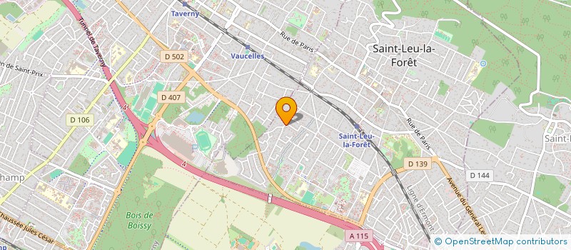 localisation de l'entreprise MONSIEUR VALENTIN MACE  SAINT-LEU-LA-FORET