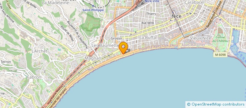 localisation de l'entreprise MONSIEUR VALENTIN MACE  NICE