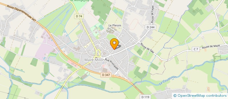 localisation de l'entreprise MONSIEUR VALENTIN MADIOT à MAZE-MILON