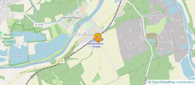 localisation de l'entreprise MONSIEUR VALENTIN MAGNES  ISLES-LES-MELDEUSES