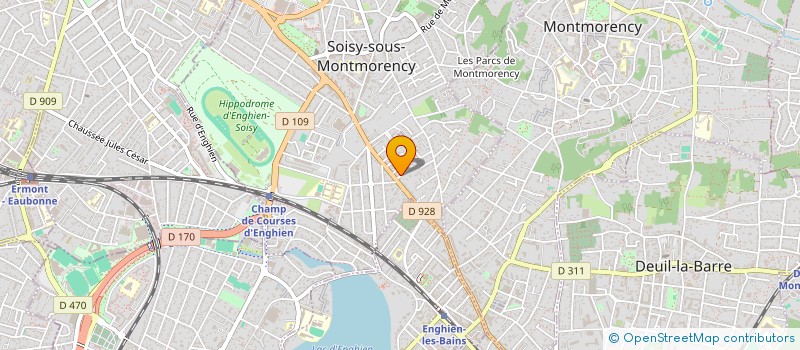 localisation de l'entreprise MONSIEUR VALENTIN MAHE  SOISY-SOUS-MONTMORENCY