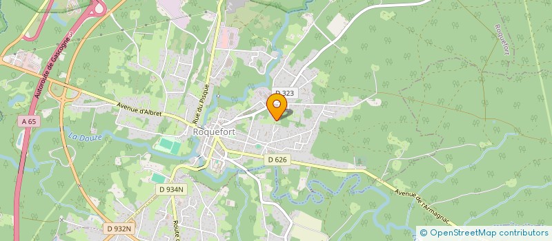 localisation de l'entreprise MONSIEUR VALENTIN MAHOU  ROQUEFORT