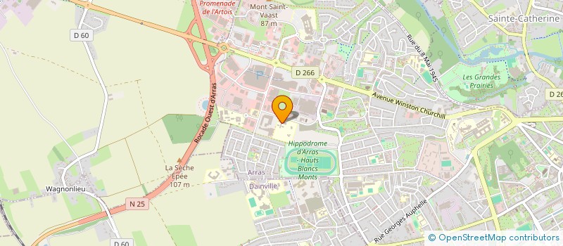 localisation de l'entreprise MONSIEUR VALENTIN MAIRESSE  DOUAI