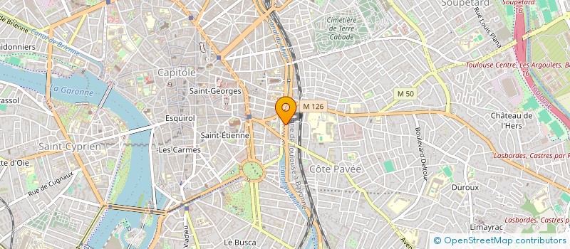 localisation de l'entreprise MONSIEUR VALENTIN MAJORAL  TOULOUSE