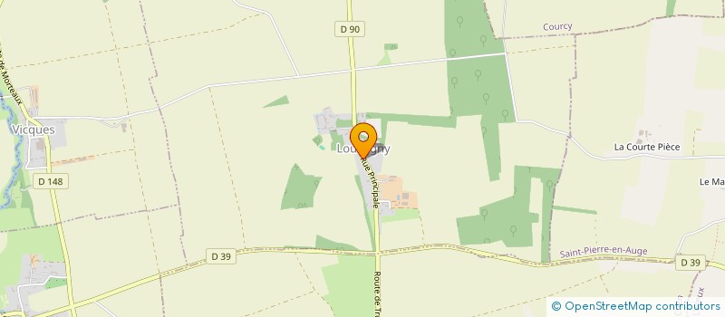 localisation de l'entreprise MONSIEUR VALENTIN MALAS  LOUVAGNY