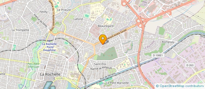 localisation de l'entreprise MONSIEUR VALENTIN MANCEAU  LA ROCHELLE