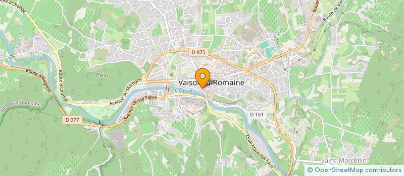 localisation de l'entreprise MONSIEUR VALENTIN MANSOUR  VAISON-LA-ROMAINE