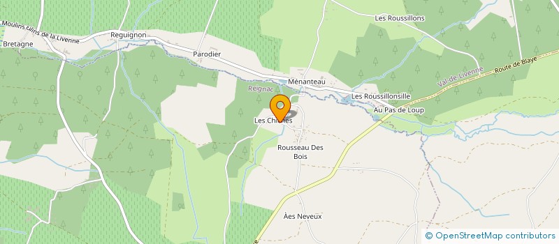 localisation de l'entreprise MONSIEUR VALENTIN MARCHEGUAY à REIGNAC
