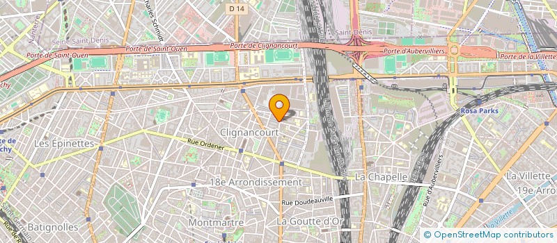 localisation de l'entreprise MONSIEUR VALENTIN MARGUERY  PARIS