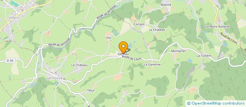 localisation de l'entreprise MONSIEUR VALENTIN MARILLER  JARNOSSE