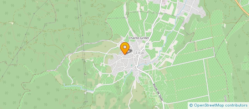 localisation de l'entreprise MONSIEUR VALENTIN MARTIN à LIRAC