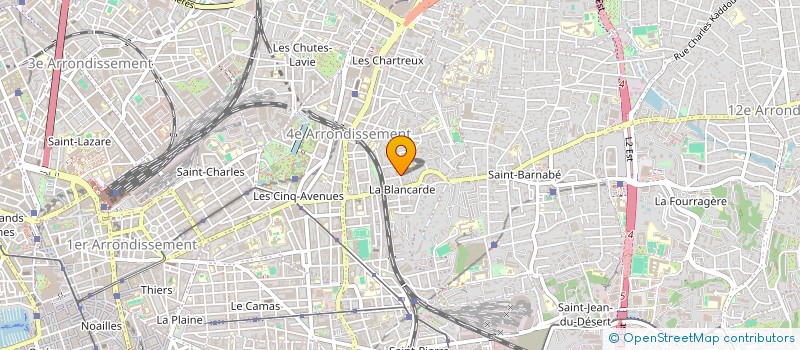 localisation de l'entreprise MONSIEUR VALENTIN MARTRE à MARSEILLE
