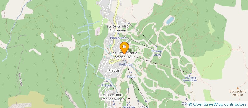 localisation de l'entreprise MONSIEUR VALENTIN MAS  LES ORRES