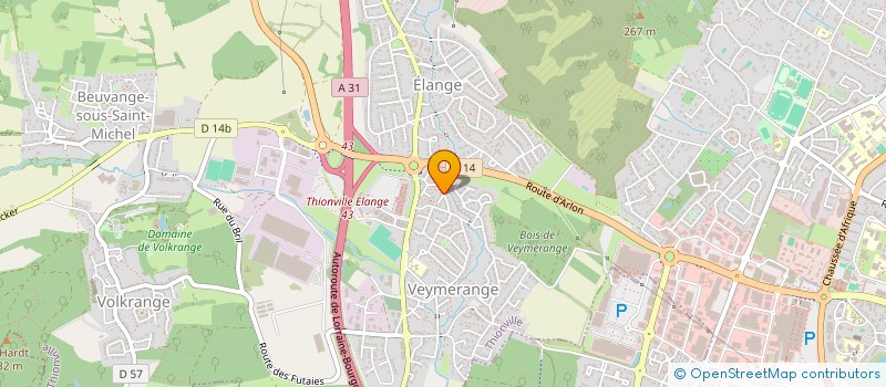 localisation de l'entreprise MONSIEUR VALENTIN MASSON à THIONVILLE