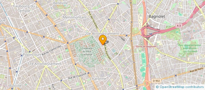 localisation de l'entreprise MONSIEUR VALENTIN MAZET  PARIS