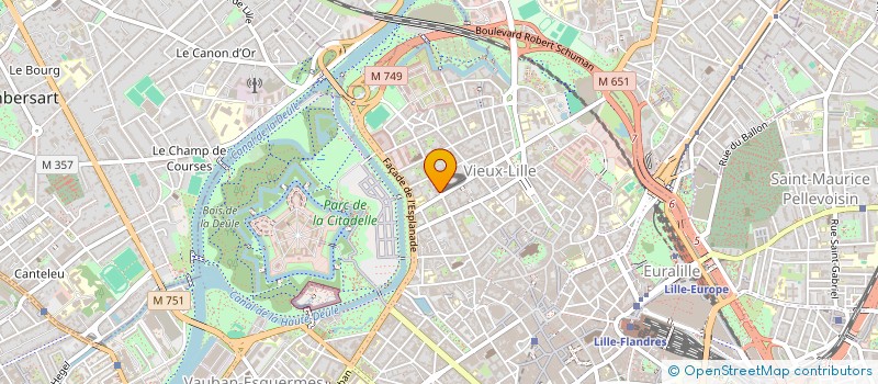 localisation de l'entreprise MONSIEUR VALENTIN MEIRE à LILLE