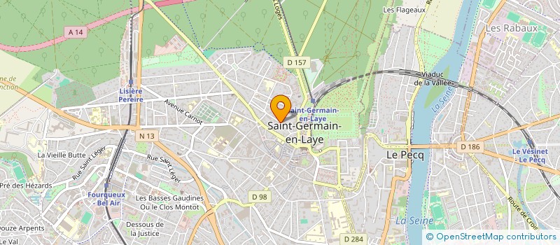 localisation de l'entreprise MONSIEUR VALENTIN MENARD  SAINT-GERMAIN-EN-LAYE