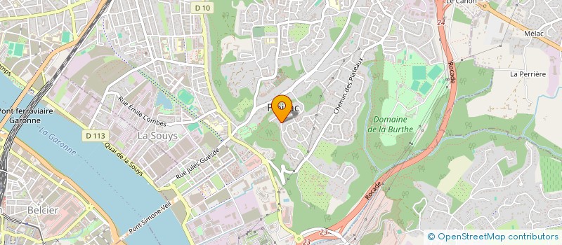 localisation de l'entreprise MONSIEUR VALENTIN MENDEZ  FLOIRAC