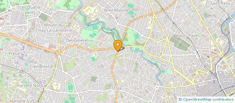 localisation de l'entreprise MONSIEUR VALENTIN MENDEZE à NANTES