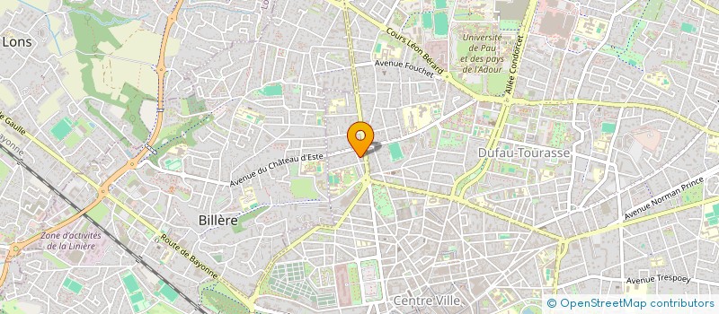 localisation de l'entreprise MONSIEUR VALENTIN MENGUAL à PAU