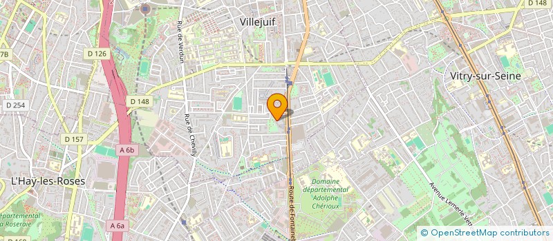 localisation de l'entreprise MONSIEUR VALENTIN MENTION à VILLEJUIF