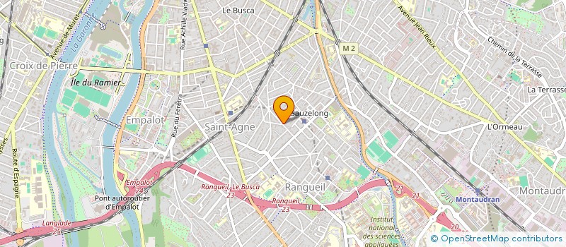 localisation de l'entreprise MONSIEUR VALENTIN MENVIELLE  TOULOUSE