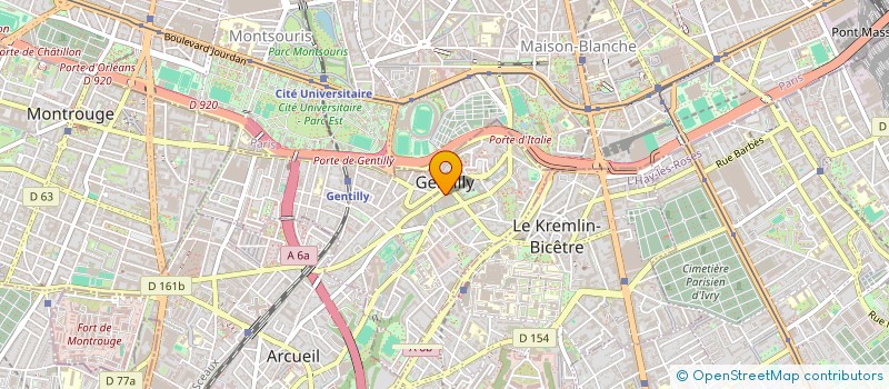 localisation de l'entreprise MONSIEUR VALENTIN MERY à GENTILLY