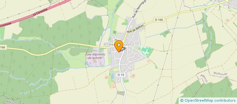 localisation de l'entreprise MONSIEUR VALENTIN MEYER  HEIMSBRUNN