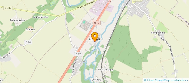 localisation de l'entreprise MONSIEUR VALENTIN MEYER  VIVONNE