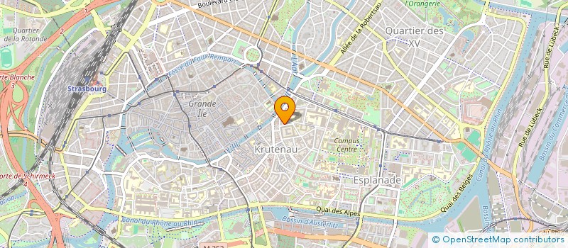localisation de l'entreprise MONSIEUR VALENTIN MICHAUT à STRASBOURG