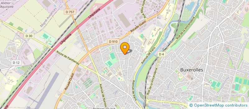 localisation de l'entreprise MONSIEUR VALENTIN MICHEL  POITIERS