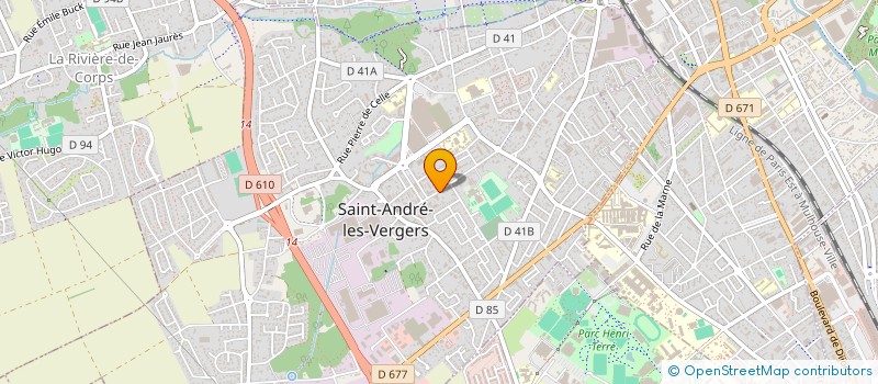 localisation de l'entreprise MONSIEUR VALENTIN MIGNON à SAINT-ANDRE-LES-VERGERS