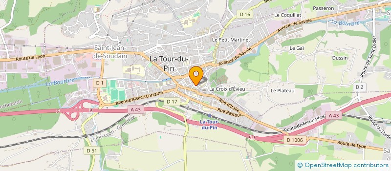 localisation de l'entreprise MONSIEUR VALENTIN-MIHAIL COCA  LA TOUR-DU-PIN