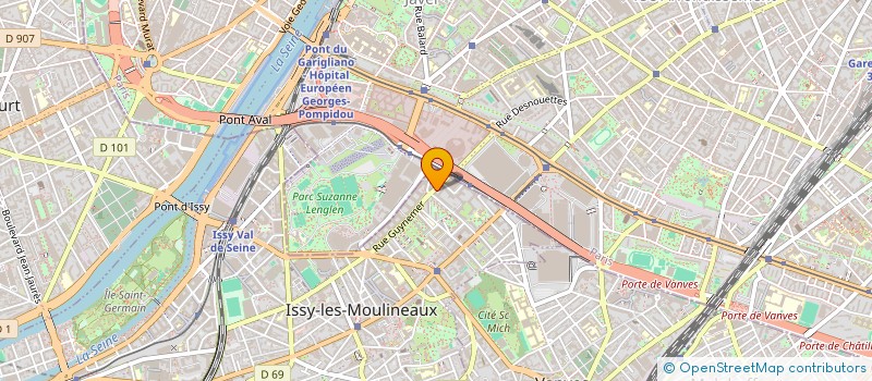 localisation de l'entreprise MONSIEUR VALENTIN MIKLAS à ISSY-LES-MOULINEAUX
